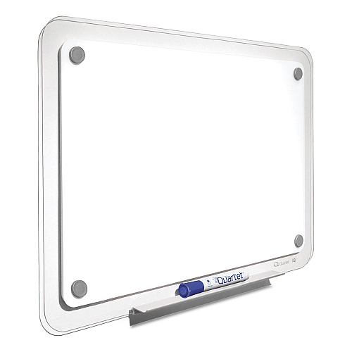 Quartet iQ Total Erase Board, 49 x 32, White, Clear Frame (TM4929)