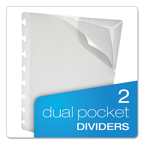 Ampad Versa Crossover Notebook, 3-Subject, Wide/Legal Rule, Navy Cover, (60) 11 x 8.5 Sheets (25634)