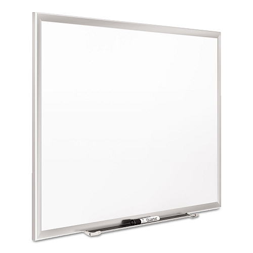 Quartet Classic Series Porcelain Magnetic Dry Erase Board, 72 x 48, White Surface, Silver Aluminum Frame (2547)