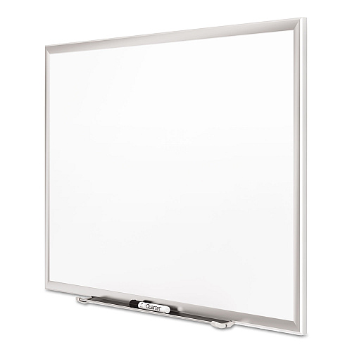 Quartet Classic Series Porcelain Magnetic Dry Erase Board, 72 x 48, White Surface, Silver Aluminum Frame (2547)