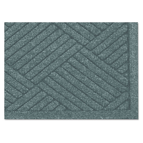 Guardian EcoGuard Diamond Floor Mat, Single Fan, 48 x 96, Charcoal (EGDSF040804)