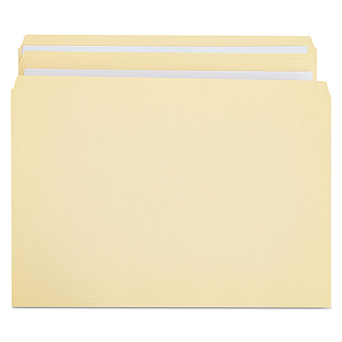 Universal Double-Ply Top Tab Manila File Folders, Straight Tabs, Legal Size, 0.75" Expansion, Manila, 100/Box (UNV16120)