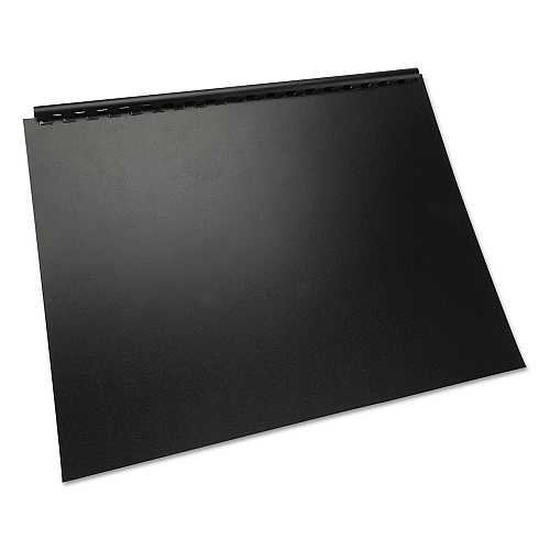 GBC 100% Recycled Poly Binding Cover, Black, 11 x 8.5, Unpunched, 25/Pack (25818)