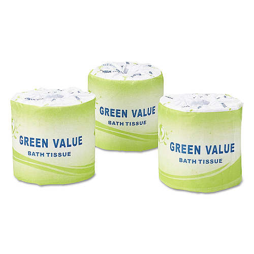 GEN Standard Bath Tissue, Septic Safe, 2-Ply, White, 420 Sheets/Roll, 96 Rolls/Carton (TP002)
