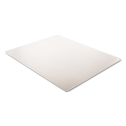 Deflecto RollaMat Frequent Use Chair Mat, Medium Pile Carpet, Flat, 46 x 60, Rectangle, Clear (CM15443F)