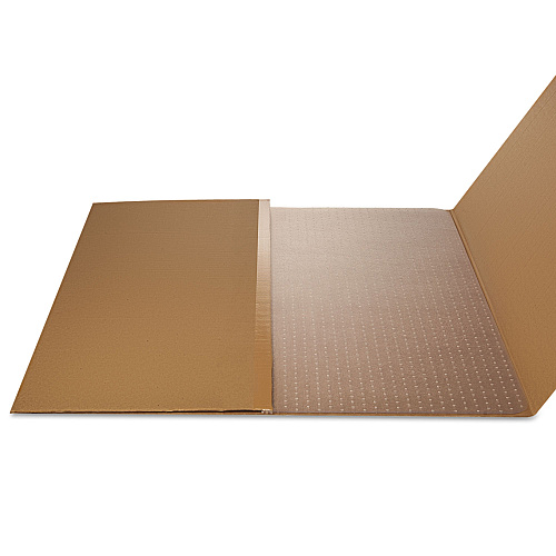 Deflecto All Day Use Chair Mat - All Carpet Types, 46 x 60, Rectangle, Clear (CM11442FPC)