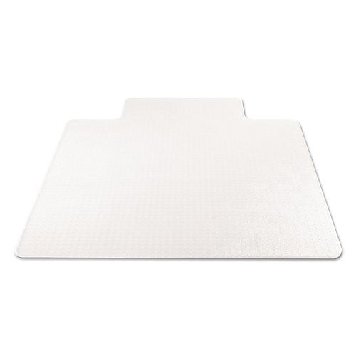 Deflecto SuperMat Frequent Use Chair Mat for Medium Pile Carpet, 45 x 53, Wide Lipped, Clear (CM14233)