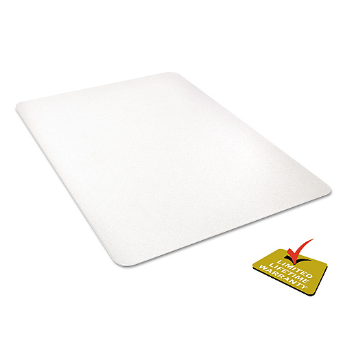 Deflecto All Day Use Chair Mat - Hard Floors, 36 x 48, Rectangular, Clear (CM21142PC)