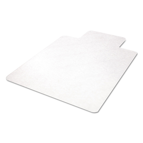 Deflecto EconoMat All Day Use Chair Mat for Hard Floors, Flat Packed, 36 x 48, Lipped, Clear (CM21112)