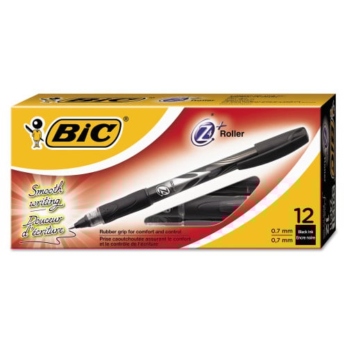 Ball Pen Bic Z4 Rollerball Pen BIC Z4+ Roller Ball Stick Pen, Blue