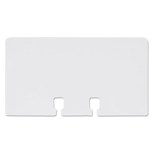 Rolodex Plain Unruled Refill Card, 2.25 x 4, White, 100 Cards/Pack ...