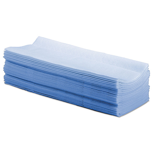 Boardwalk&reg; Hydrospun Wipers, Blue, 9 x 16 3/4, 1000/Carton (BWKP070IDB)