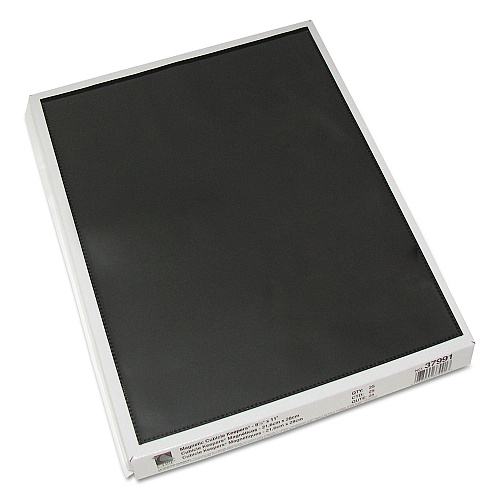 C-Line Magnetic Cubicle Keepers Display Holders, 9.2 x 11.69, Magnetic Mount, Clear, 25/Pack (37991)