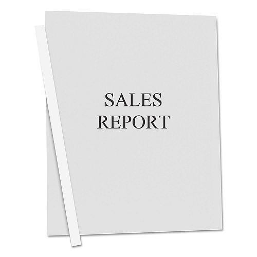 C-Line Vinyl Report Covers, 0.13" Capacity, 8.5 x 11, Clear/Clear, 50/Box (32557)