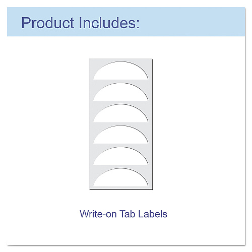 C-Line Expanding Files, 1.63" Expansion, 7 Sections, Cord/Hook Closure, 1/6-Cut Tabs, Letter Size, Blue (48305)
