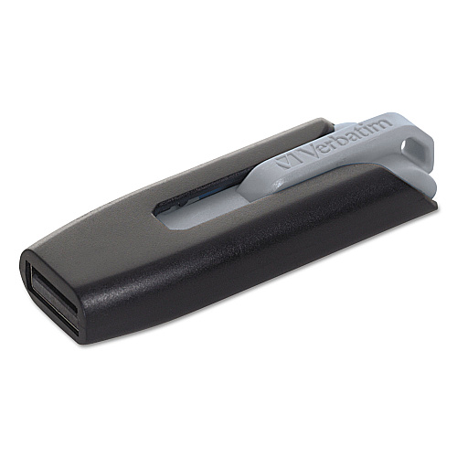 Verbatim Store 'n' Go V3 USB 3.0 Drive, 16 GB, Black/Gray (49172)