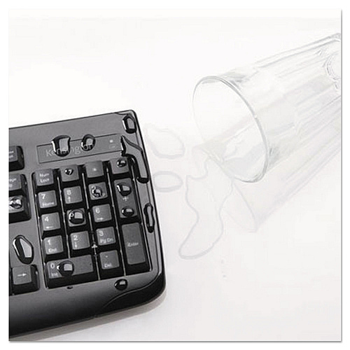 Kensington Pro Fit Wireless Keyboard, 18.38 x 8 x 1.25, Black (72450)