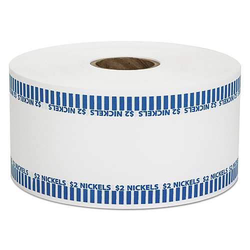 PAP-R Products Automatic Coin Rolls, Nickels, $2, 1900 Wrappers/Roll (50005)