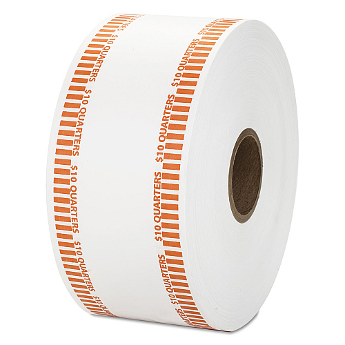 PAP-R Products Automatic Coin Rolls, Quarters, $10, 1900 Wrappers/Roll (50025)