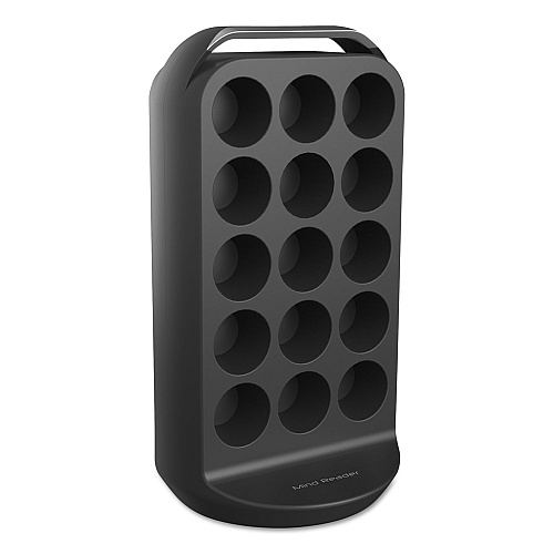 Mind Reader Coffee Pod Carousel, Fits 30 Pods, 6.8 x 6.8 x 12.63, Black (CRS02BLK)