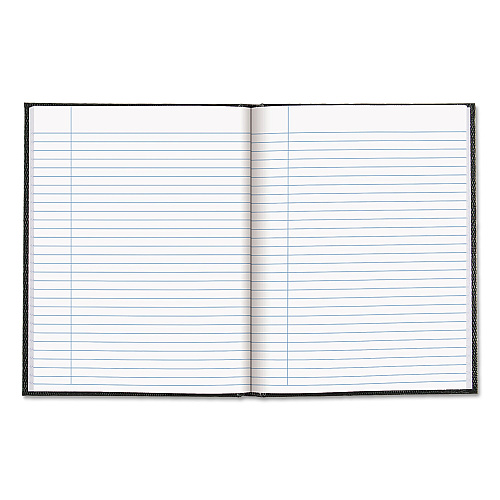 Blueline Executive Notebook, 1-Subject, Medium/College Rule, Black Cover, (150) 9.25 x 7.25 Sheets (A7BLK)