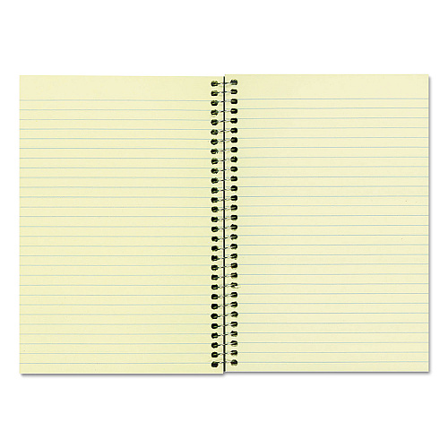 National Paper Single-Subject Wirebound Notebooks, Narrow Rule, Brown Paperboard Cover, (80) 8.25 x 6.88 Sheets (33004)