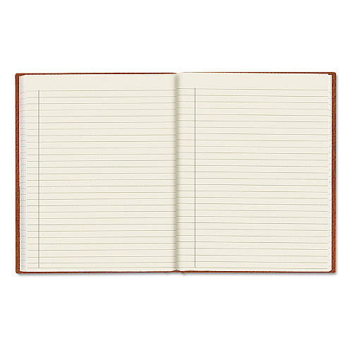 Blueline Da Vinci Notebook, 1-Subject, Medium/College Rule, Tan Cover, (75) 11 x 8.5 Sheets (A8004)