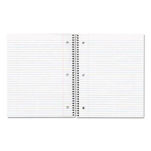 National Paper Single-Subject Wirebound Notebooks, Medium/College Rule, Randomly Assorted Kraft Covers, (80) 11 x 8.88 Sheets (33709)