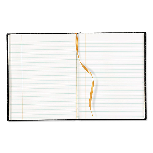 Blueline Executive Notebook with Ribbon Bookmark, 1-Subject, Medium/College Rule, Blue Cover, (75) 11 x 8.5 Sheets (A1082)