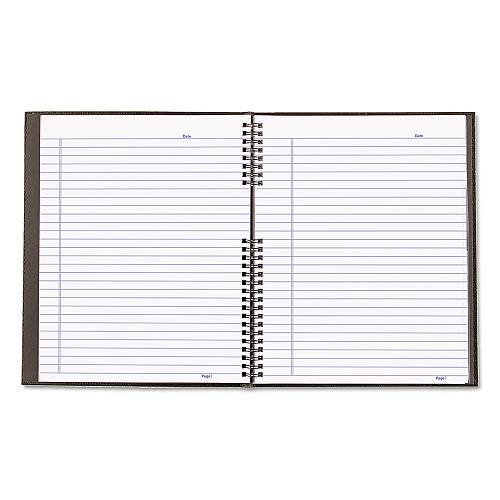 Blueline NotePro Notebook, 1-Subject, Medium/College Rule, Black Cover, (75) 11 x 8.5 Sheets (A10150BLK)