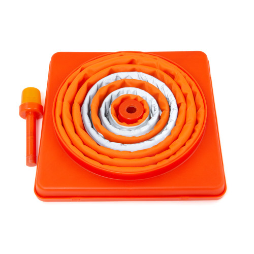 Collapsible Safety Cone, Orange W/reflective Collars, 28" High - 1 Each (TCF28DW-REF-46)