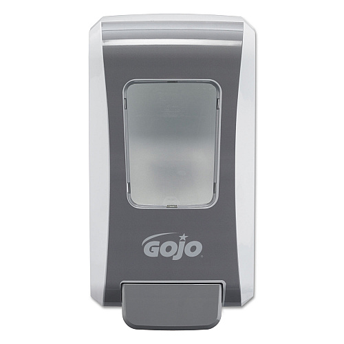 GOJO FMX-20 Soap Dispenser, 2,000 mL, 6.5 x 4.7 x 11.7, White/Gray, 6/Carton (527006)
