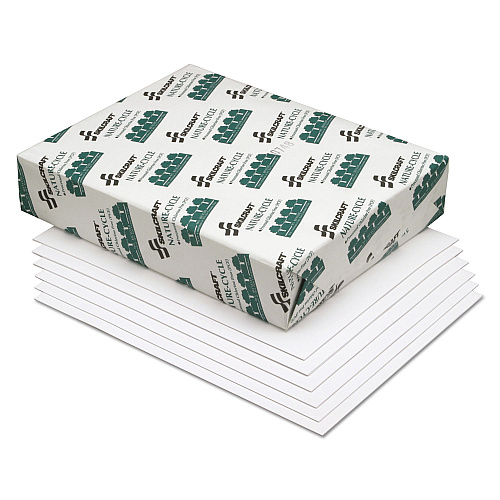AbilityOne 7530015399831 SKILCRAFT Nature-Cycle Copy Paper, 92 Bright, 20lb Bond Weight, 8.5x11, White, 500/Ream, 10 Ream/CT, 40 CT/PLT (5399831PL)
