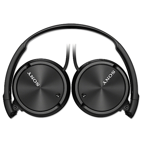 Sony Noise Canceling Headphones, 4 ft Cord, Black (MDRZX110NC)