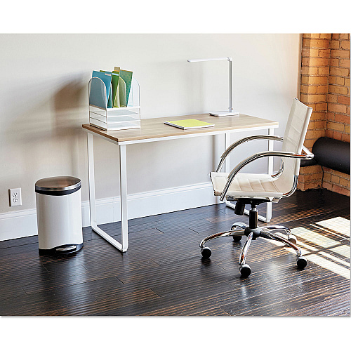 Safco Onyx Mesh Desk Organizer with Five Vertical and Three Horizontal Sections, Letter Size Files, 11.5" x 9.5" x 13", White (3266WH)