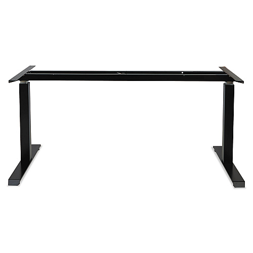 Alera AdaptivErgo Sit-Stand Pneumatic Height-Adjustable Table Base, 59.06" x 28.35" x 26.18" to 39.57", Black (ALEHTPN1B)