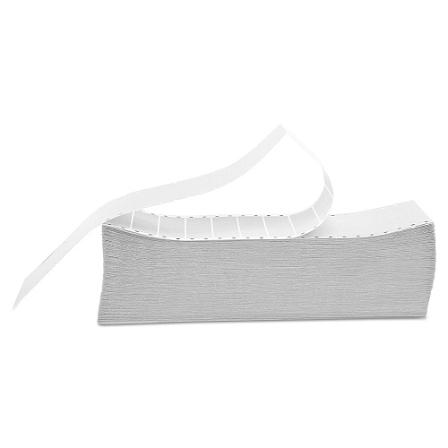 Universal Dot Matrix Printer Labels, Dot Matrix Printers, 0.94 x 3.5, White, 5,000/Box (UNV70104)