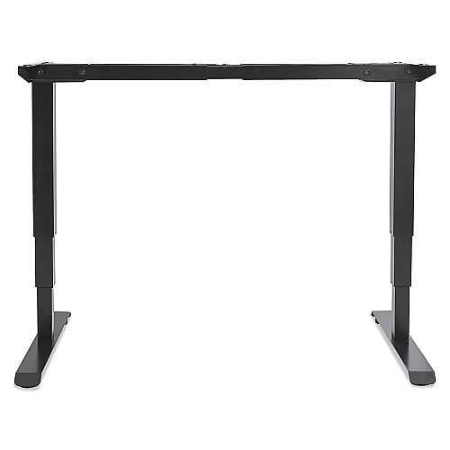 Alera AdaptivErgo Sit-Stand 3-Stage Electric Height-Adjustable Table Base with Memory Control, 48.06" x 24.35" x 25" to 50.7",Black (ALEHT3SAB)
