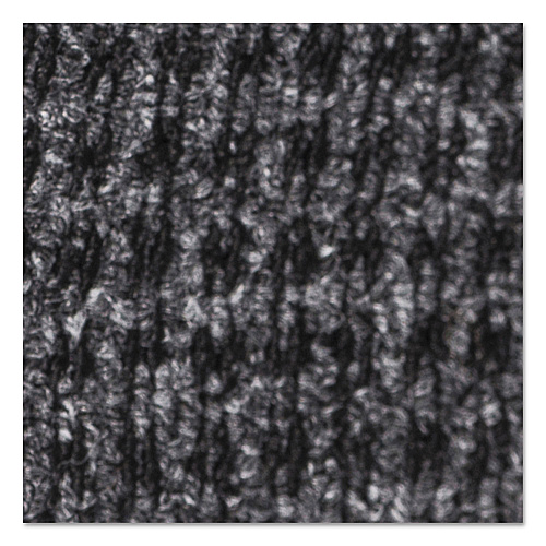 Crown Mats Oxford Wiper Mat, Rectangular, Charcoal Gray/Black Loop Pile Surface, 48" x 72" (OXH046GY)