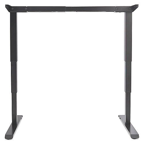 Alera AdaptivErgo Sit-Stand 3-Stage Electric Height-Adjustable Table Base with Memory Control, 48.06" x 24.35" x 25" to 50.7",Black (ALEHT3SAB)
