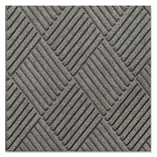 Crown Mats Super-Soaker Diamond Mat, Polypropylene, 46 x 72, Slate (S1R046ST)
