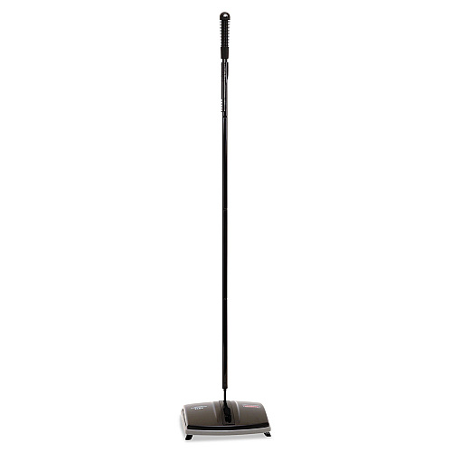 Rubbermaid Commercial Floor and Carpet Sweeper, 44" Handle, Black/Gray (421288BLA)