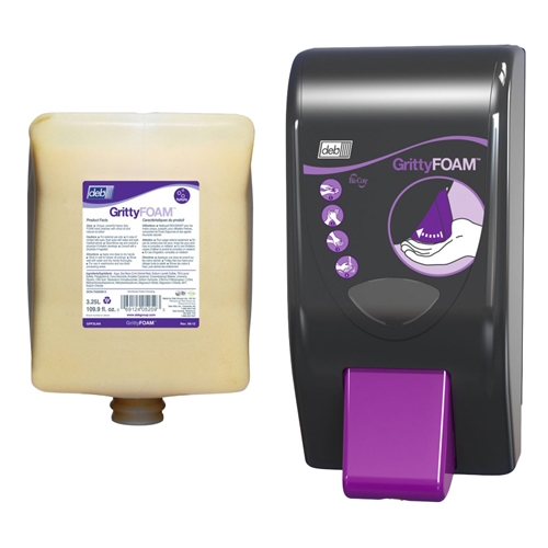 Solopol Gfx Gritty Foam 3.25 L Manual Dispenser, Black - 1 Each (GPF3LDQ)