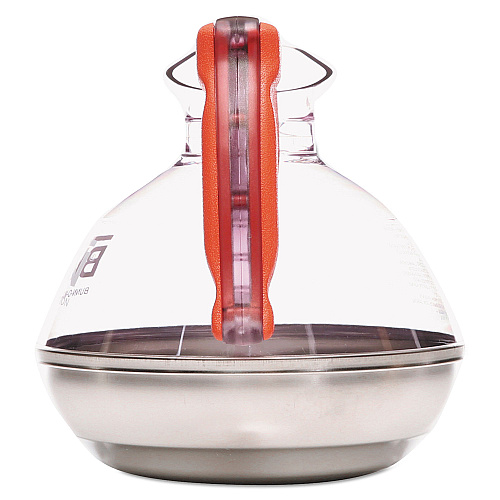 BUNN 64 oz. Easy Pour Decanter, Orange Handle (6101)