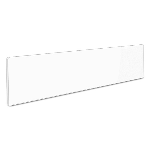 Deflecto Superior Image Cubicle Nameplate Sign Holder, 8.5 x 2 Insert, Clear (587501)