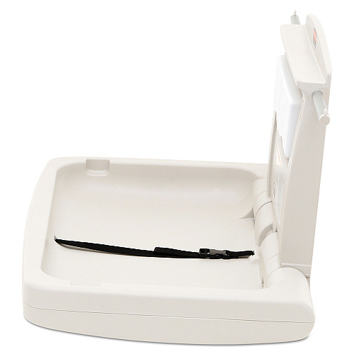 Rubbermaid Commercial Sturdy Station 2 Baby Changing Table, 33.5 x 21.5, Platinum (781888)