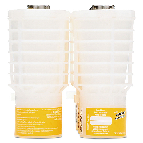 Rubbermaid Commercial TCell Microtrans Odor Neutralizer Refill, Citrus, 1.62 oz, 6/Carton (402113)