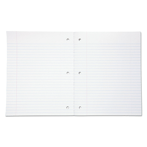 Mead Wireless Neatbook Notebook, 1-Subject, Wide/Legal Rule, Randomly Assorted Cover Color, (80) 10.5 x 8 Sheets (05222)