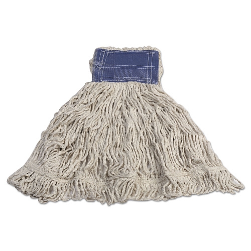 Rubbermaid Commercial Super Stitch Blend Mop, Cotton/Synthetic, X-Large, White, 6/Carton (D25406WHICT)