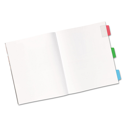 Avery Ultra Tabs Repositionable Tabs, Standard: 2" x 1.5", 1/5-Cut, Assorted Colors (Blue, Green and Red), 48/Pack (74757)